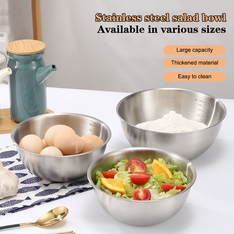Stand Mixer Bowl - 1PC 스테인레스 스틸 그릇 세트(요리, 베이킹,