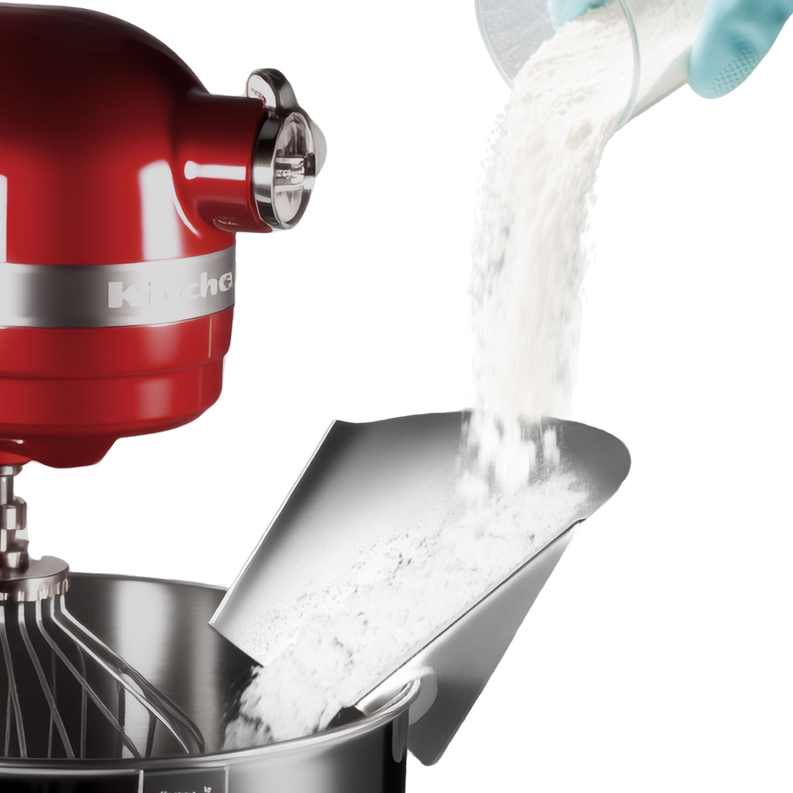 Stand Mixer Bowl - 스탠드 믹서용 스테인리스 스틸 티핑 가드