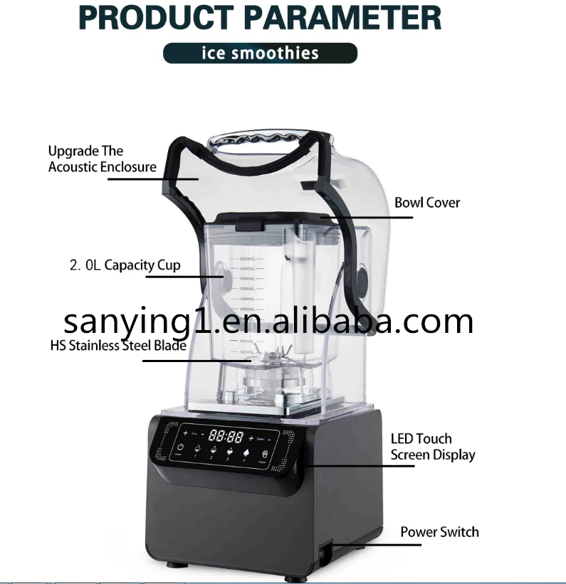 산잉 전문 주방 가전 스무디 블렌더 방음 커버 포함 대 - Kitchen Appliances Sale 리뷰 및 가격