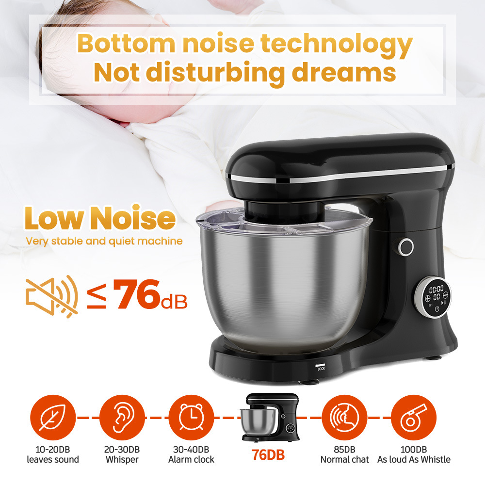 5L 스탠드 믹서, 1500W 전기 반죽기(스테인리스  - Stand Mixer Bowl 리뷰 및 가격