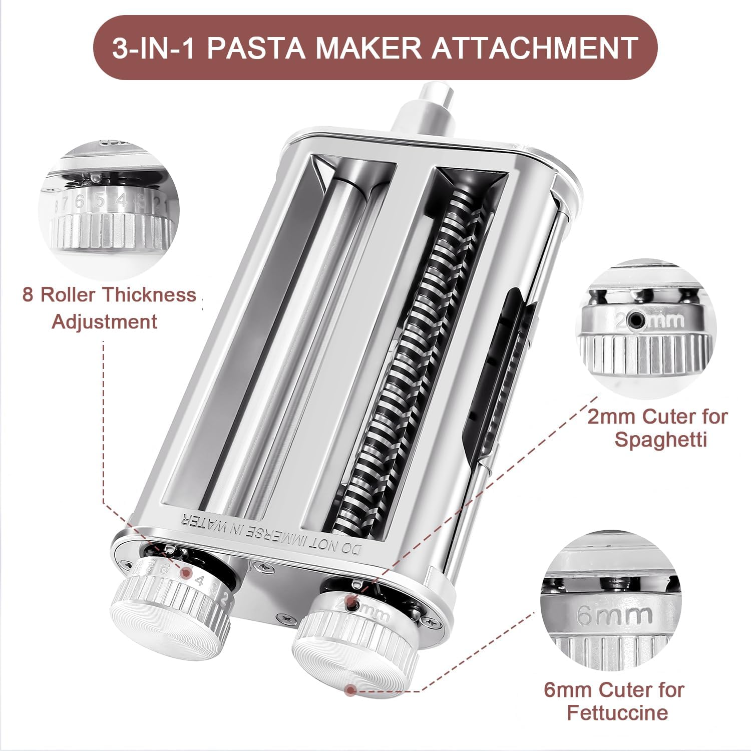 키친에이드 믹서 3-in-1 파스타 롤러 커터 부착물, - Kitchen Appliances Germany 리뷰 및 가격