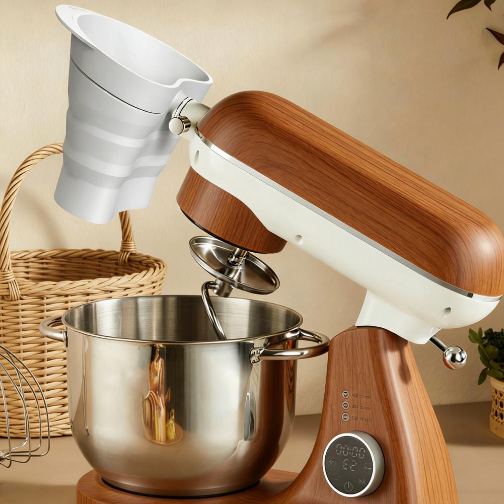 스탠드 믹서용 실리콘 믹싱 볼 부착물, 기울어진 주입구 - Stand Mixer Bowl 리뷰 및 가격
