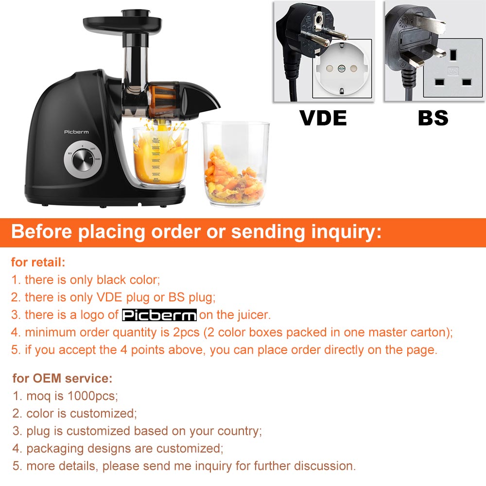 2026-블랙 가로형 저속 착즙기 고품질 도매용 콜드프 - Kitchen Appliances Quality 리뷰 및 가격