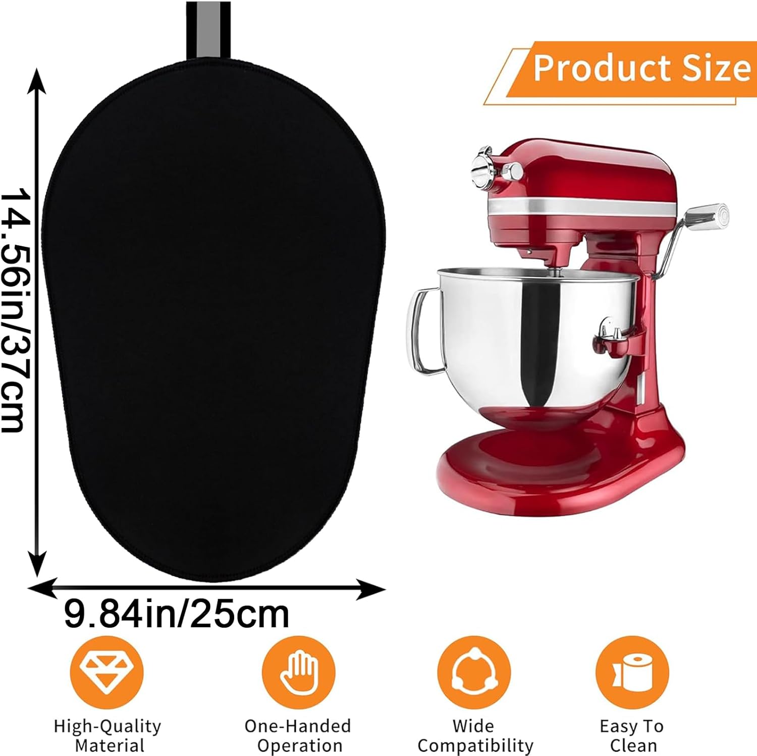 주방 보조 믹서용 슬라이딩 매트, 무버 슬라이더 매트  - Stand Mixer Bowl 리뷰 및 가격