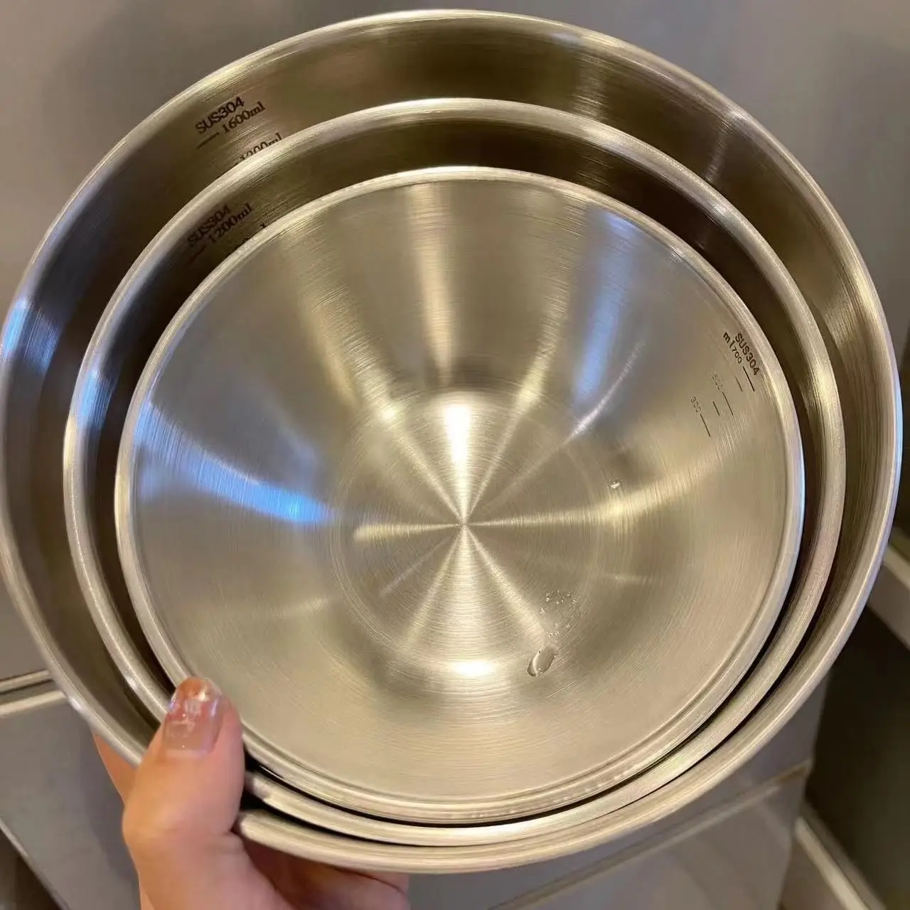 1-3 스테인리스 스틸 볼 세트(저울 포함) - 요리, - Stand Mixer Bowl 리뷰 및 가격