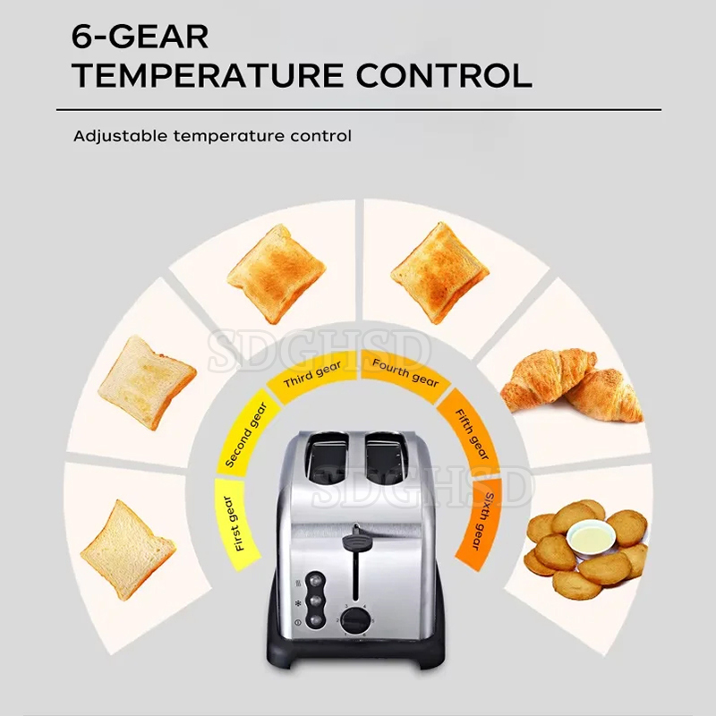 새로운 디자인 전기 스테인리스 스틸 토스터 4슬라이스  - Kitchen Appliances Quality 리뷰 및 가격