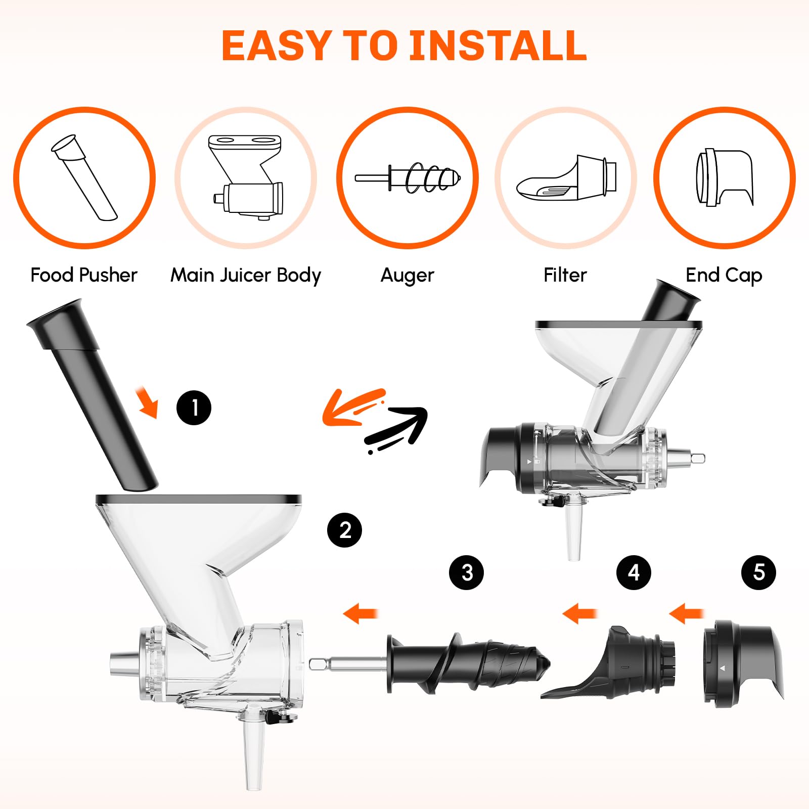 키친에이드 스탠드 믹서용 저속 냉압착 착즙기, 이중 공 - Kitchen Appliances Germany 리뷰 및 가격