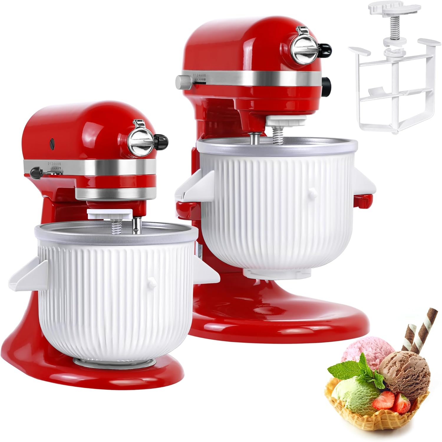 KitchenAid 스탠드 믹서용 아이스크림 메이커 부 - Stand Mixer Bowl 리뷰 및 가격