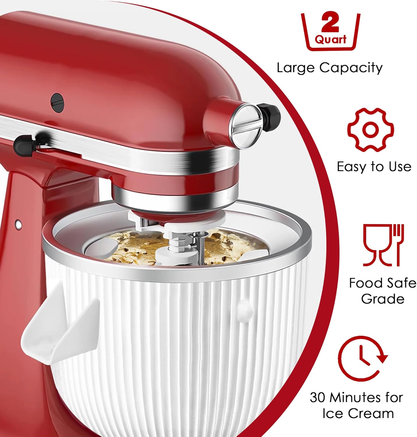 KitchenAid 스탠드 믹서용 아이스크림 메이커 부 - Stand Mixer Bowl 리뷰 및 가격