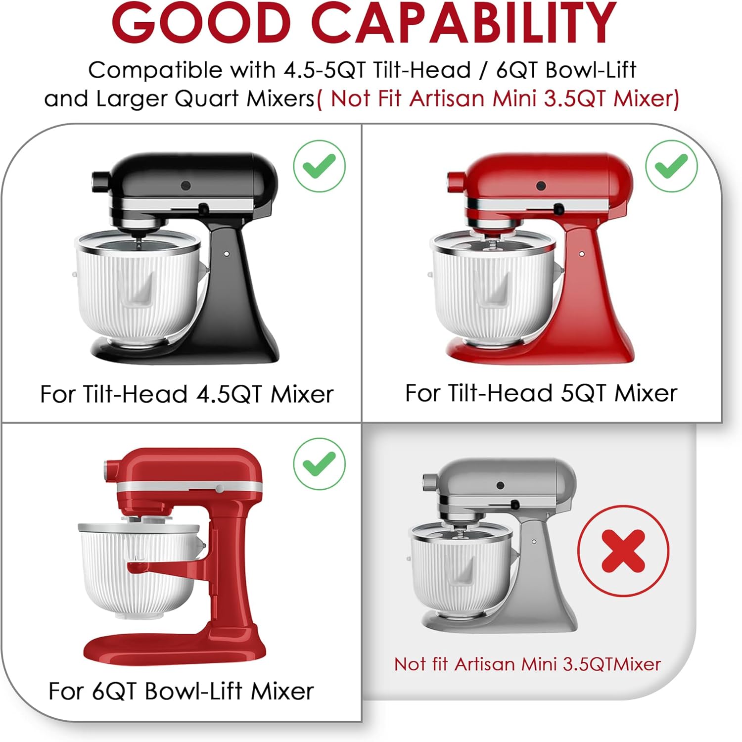 KitchenAid 스탠드 믹서용 아이스크림 메이커 부 - Stand Mixer Bowl 리뷰 및 가격